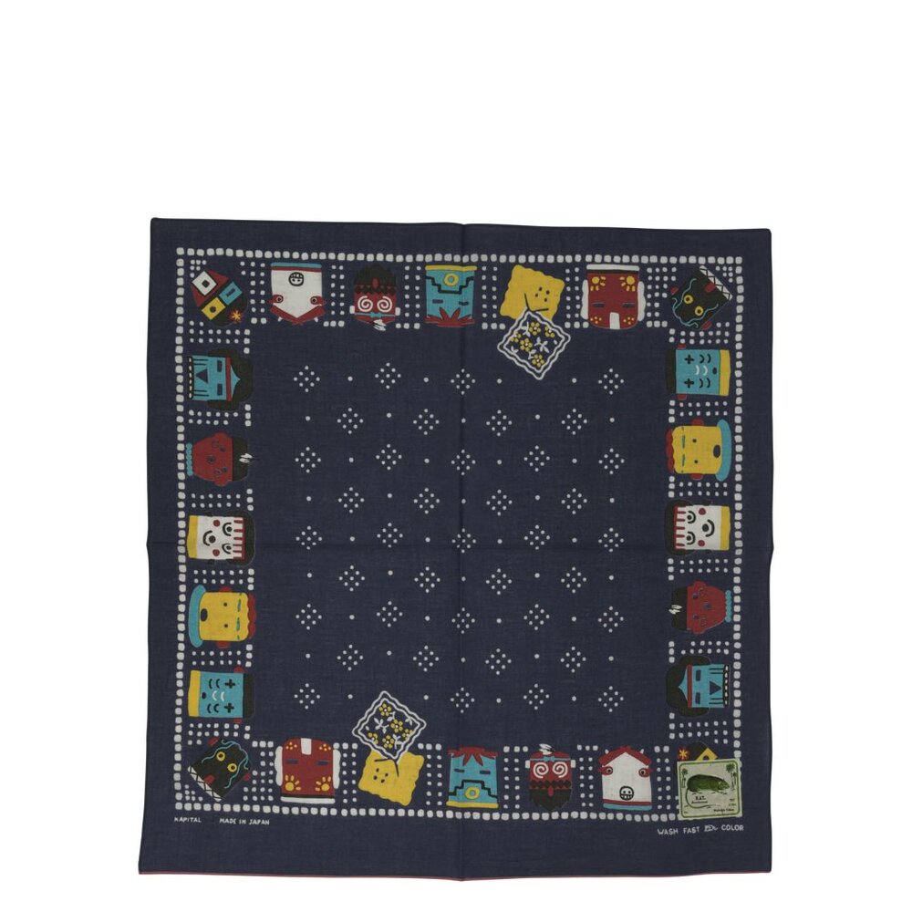 Kapital Kachina & Peckish Rainbowy Scarf DEFAULT UNI Men